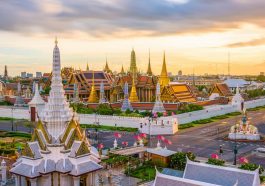 Bangkok Smaragd Buddha temploma