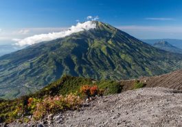 Gunung Merbabu Indonézia